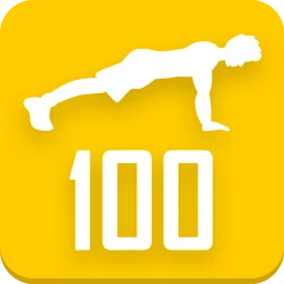 팔굽혀펴기 100개: 푸쉬업 운동 아이콘